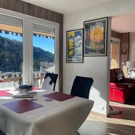 Lägenhet Comme A La Maison - Plein Sud - Pied Des Pistes Laveissière